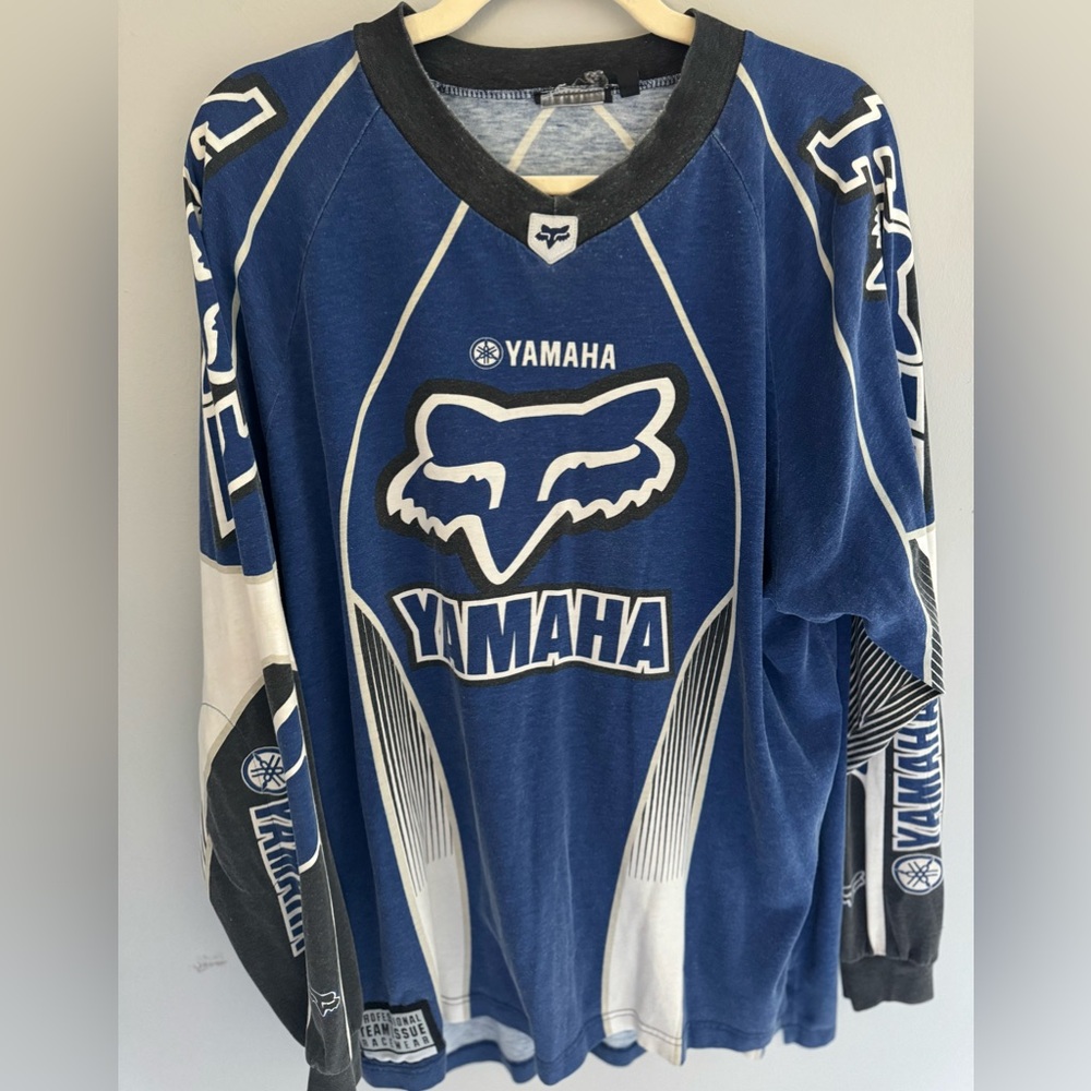 FOX RACING X YAMAHA Vintage Riding Jersey